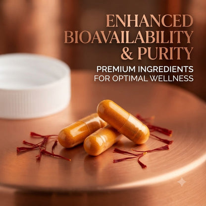 Happy Saffron Plus Capsules for Daily Wellness