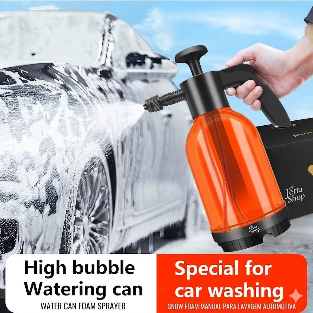 Manual Snow Foam Car Wash Sprayer – Thick Foam Cleaning Pump