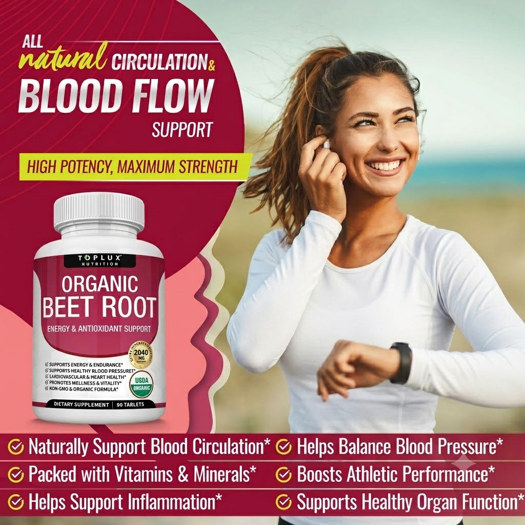 Beet Root Dietary Supplement for Everyday Wellness