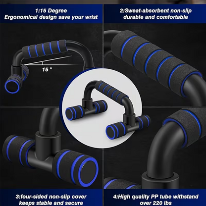 Anti Slip Push Up Bars – Stable Fitness Handles for Strength