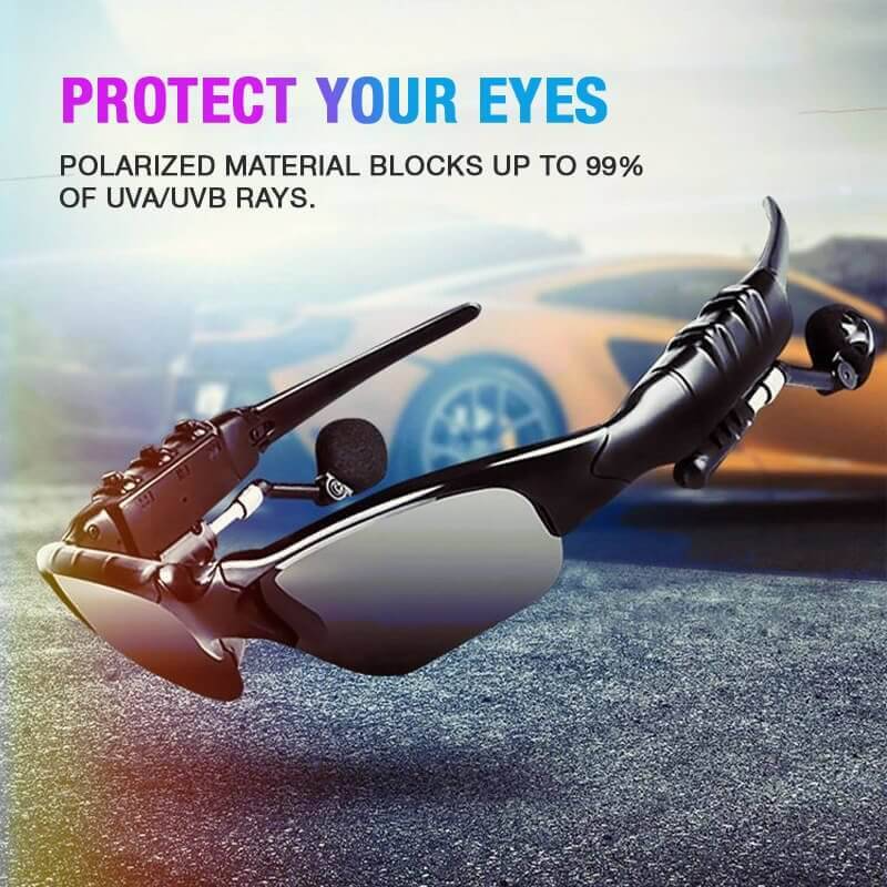 Bluetooth Smart Sunglasses – Glasses with Built in Headphones