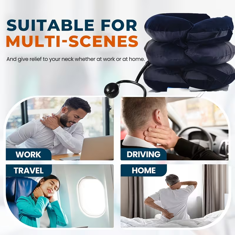 Cervical Traction Neck Stretcher – Ergonomic Support & Relaxation Device