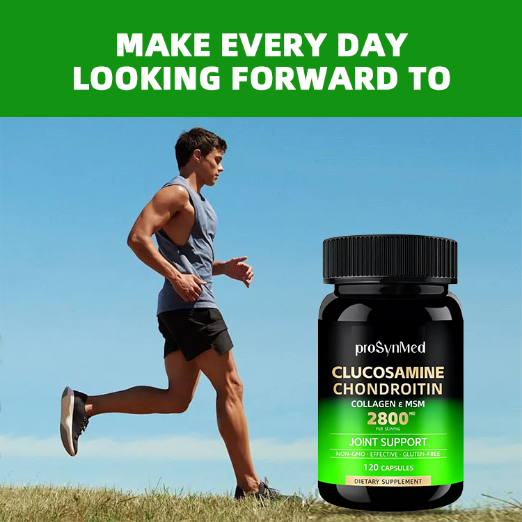 High-Quality Glucosamine & Chondroitin Capsules – Daily Joint & Cartilage Support Supplement