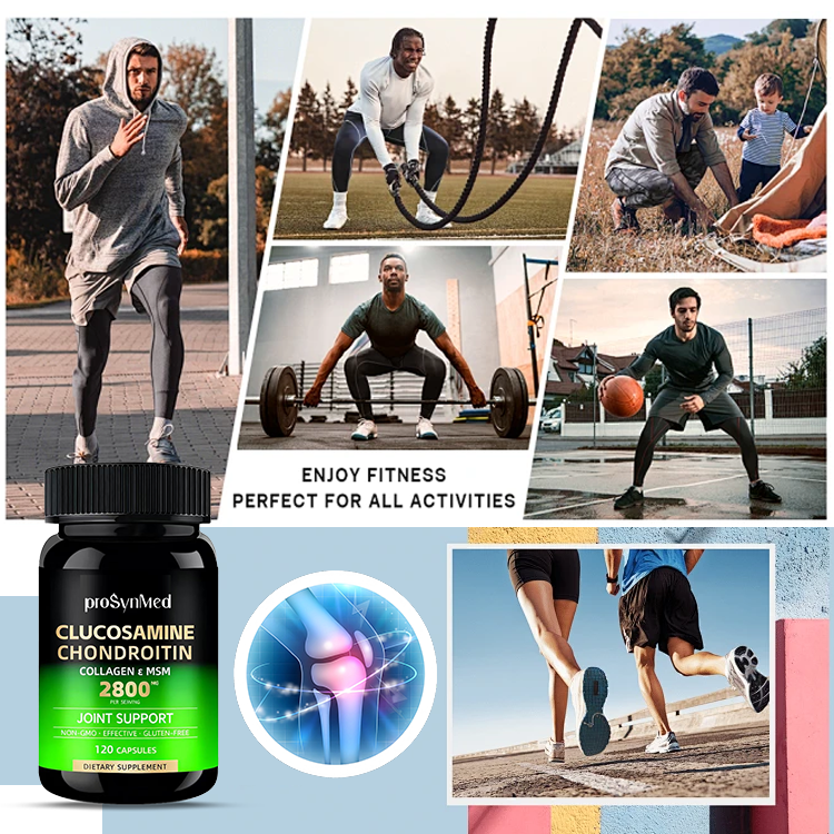 High-Quality Glucosamine & Chondroitin Capsules – Daily Joint & Cartilage Support Supplement
