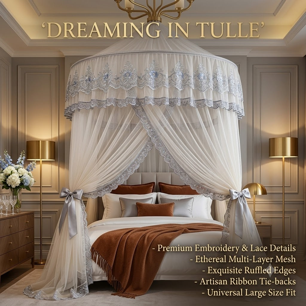 Portable Folding Mosquito Net for Adults Bed