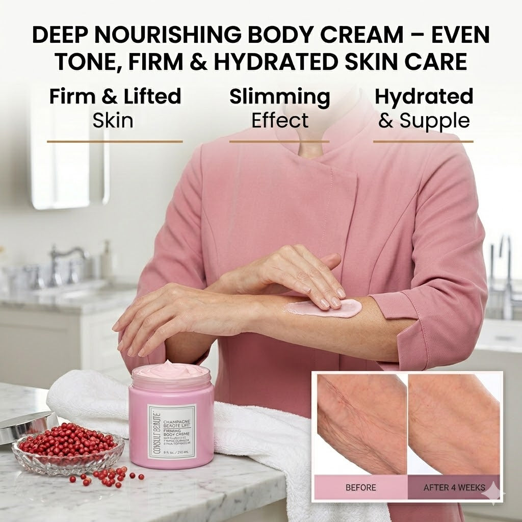 Deep Nourishing Body Cream – Even Tone, Firm & Hydrated Skin Care