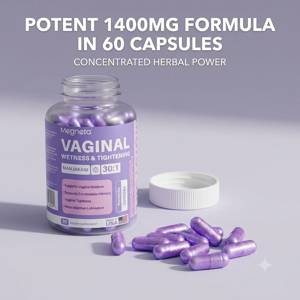 Women Vaginal Mosturizing and Tightening Herbal Capsules