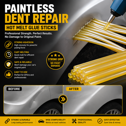 Paintless Dent Repair Glue Sticks – Hot Melt Adhesive for Auto Dent Repair