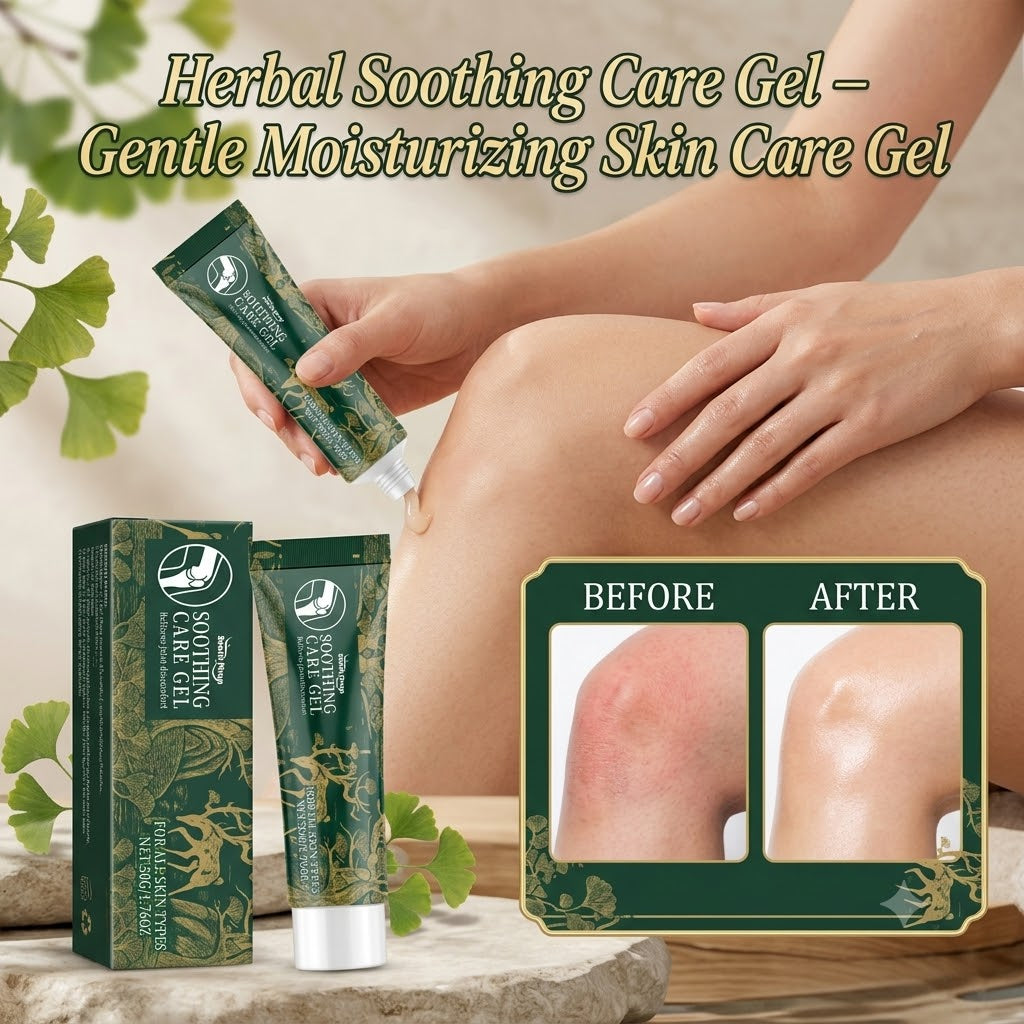Herbal Soothing Care Gel – Gentle Moisturizing Skin Care Gel
