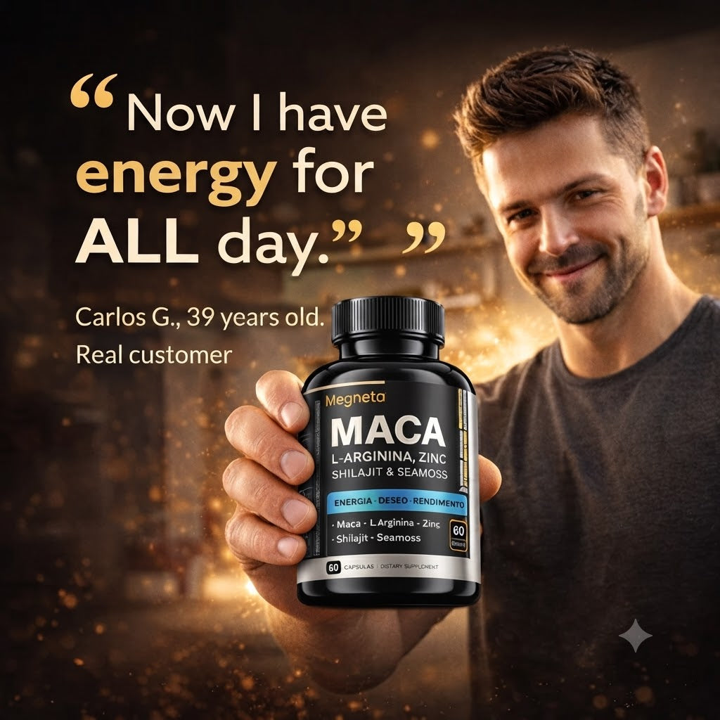 Adult Ashwagandha, Maca, Shilajit & Sea Moss Capsules