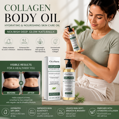 Collagen Body Oil Hydrating & Nourishing Skin Care Oil