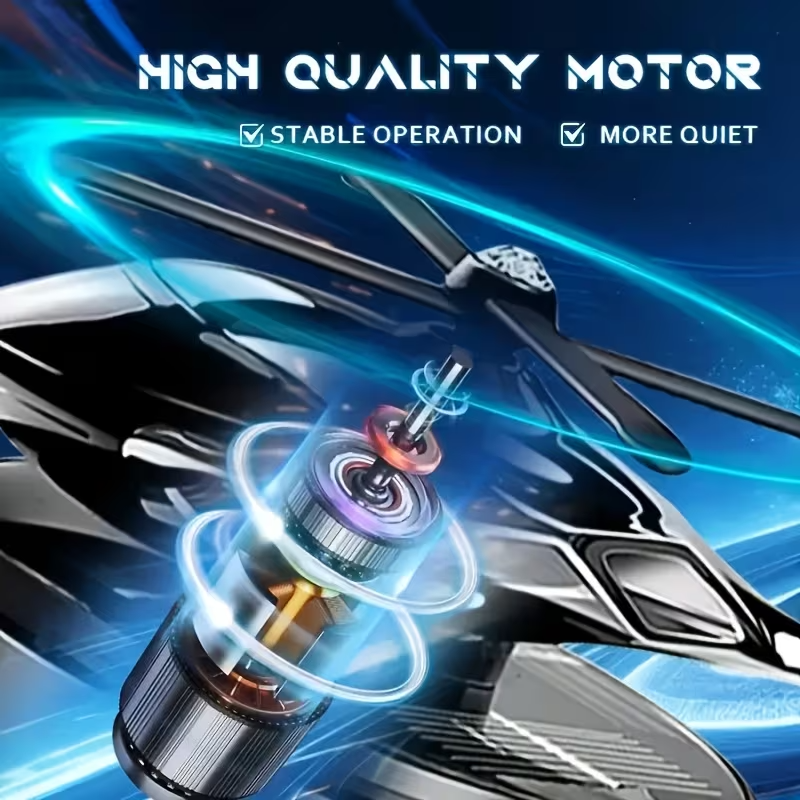 Solar Helicopter Car Air Freshener – Long Lasting Aromatherapy Dashboard Ornament