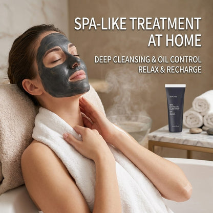 Charcoal Mud Face Mask Oil Control & Deep Cleansing