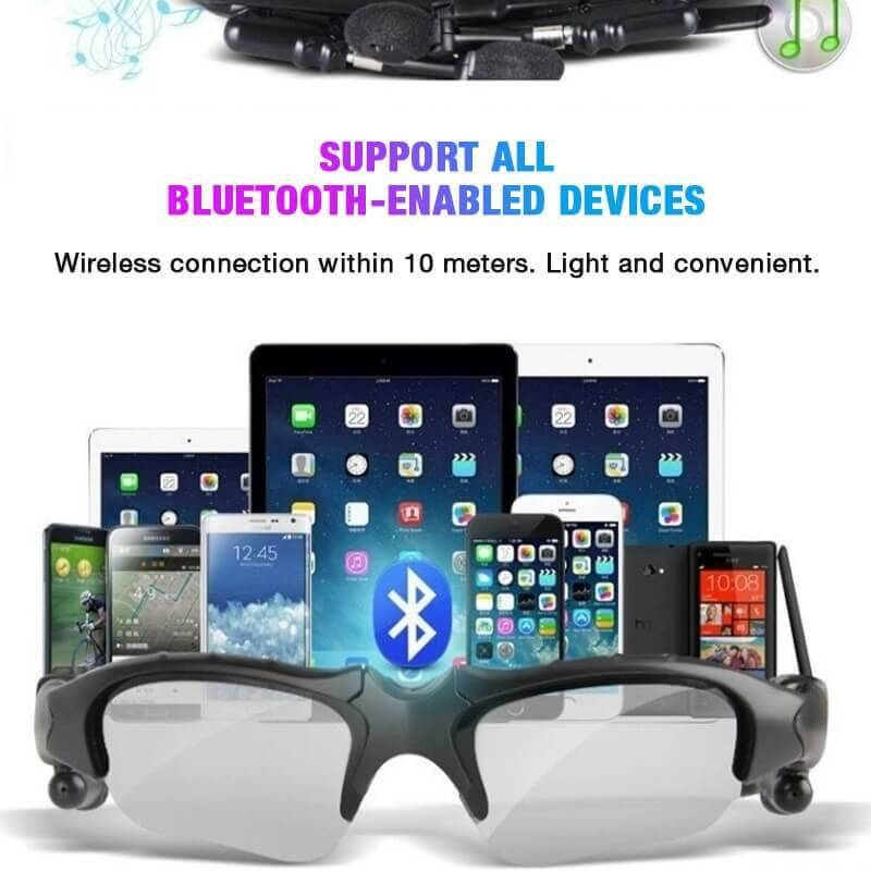 Bluetooth Smart Sunglasses – Glasses with Built in Headphones