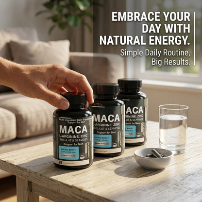 Adult Ashwagandha, Maca, Shilajit & Sea Moss Capsules