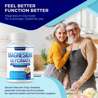 Magnesium Glycinate Softgels – Sleep & Relaxation Support