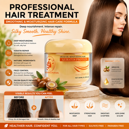 Hair Smoothing & Moisturizing Hair Care Formula