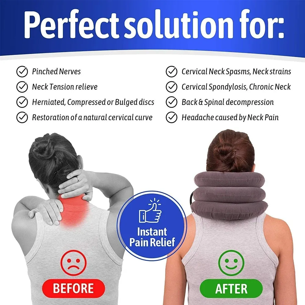 Cervical Traction Neck Stretcher – Ergonomic Support & Relaxation Device