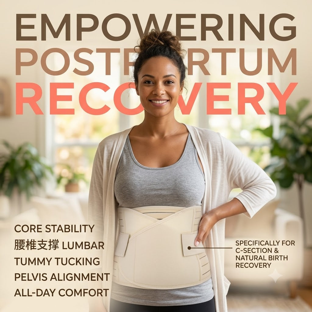 Women's Postpartum Adjustable Recovery Support Belt
