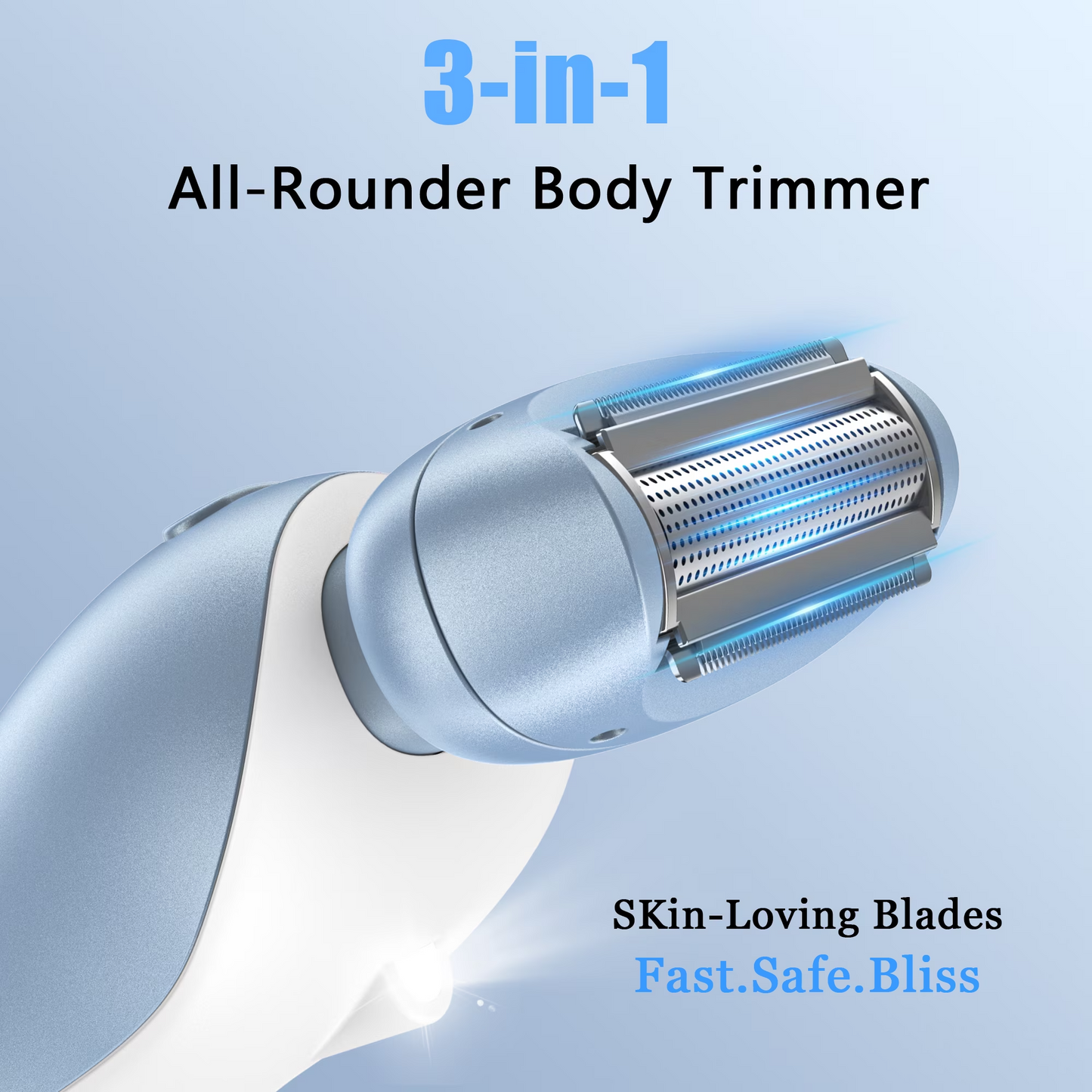 Women's Electric Shaver Wireless Body Hair Removal Razor