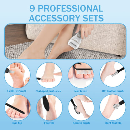 Rechargeable Electric Foot Callus Remover – Smooth & Soft Feet at Home