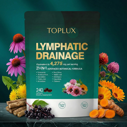 Lymphatic Drainage Softgels – Daily Detox & Wellness Support