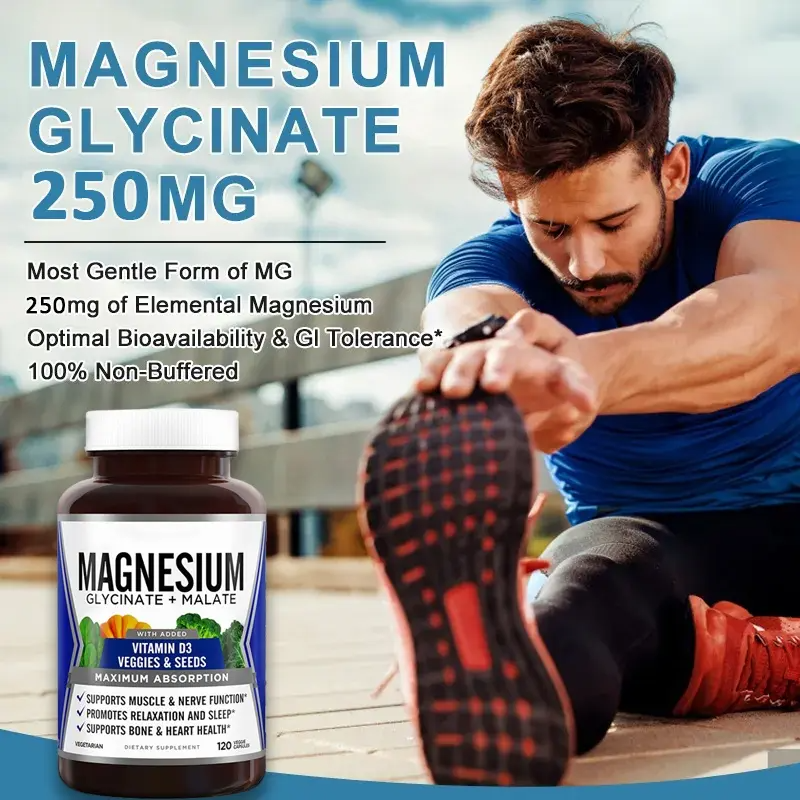 Muscle Recovery Magnesium Complex Capsules – Daily Wellness & Recovery Support