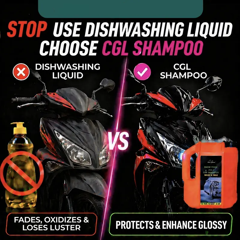 Professional High Foam Car Wash – Neutral Concentrated Cleaner