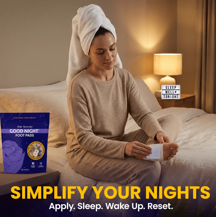 Good Night Foot Care Patches for Overnight Foot Care