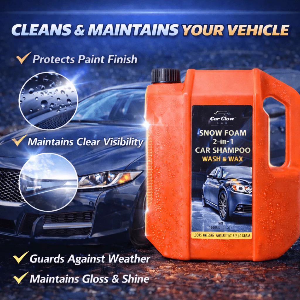 Professional High Foam Car Wash – Neutral Concentrated Cleaner