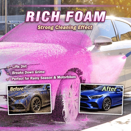 Professional High Foam Car Wash – Neutral Concentrated Cleaner