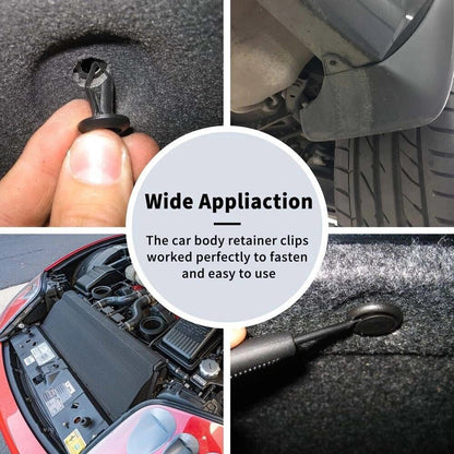 Car Trim Panel Clip Kit – 415pcs Plastic Button Clips with Tools
