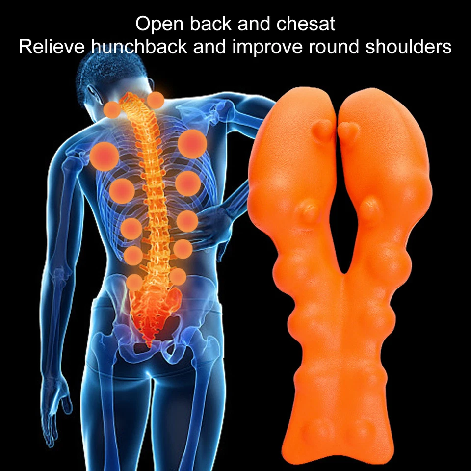 Neck & Shoulder Relaxation Massager – Upper Back Stretcher Cushion