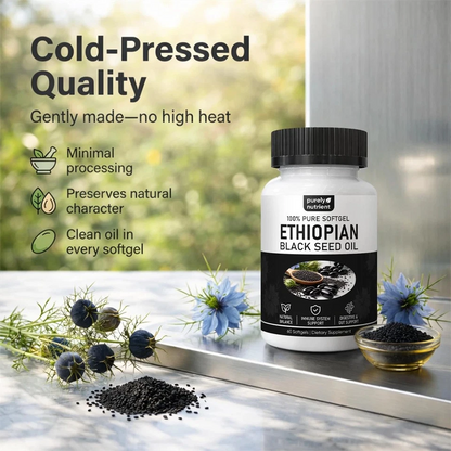 Black Seed Oil Capsules – Digestive & Metabolic Health Support