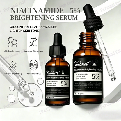 Niacinamide Brightening Serum – Vitamin C & Alpha Arbutin Face Serum for Even Skin Tone & Hydration