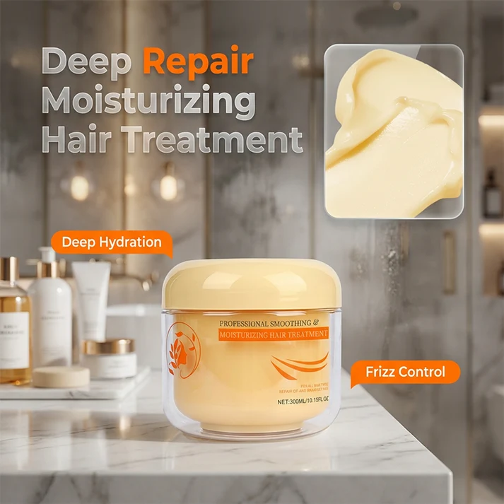 Hair Smoothing & Moisturizing Hair Care Formula