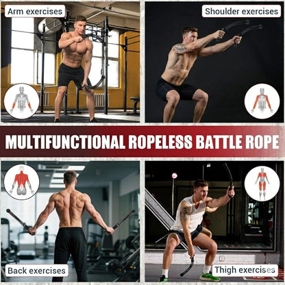 Strength Training Bar – Ergonomic Grip Muscle & Arm Trainer